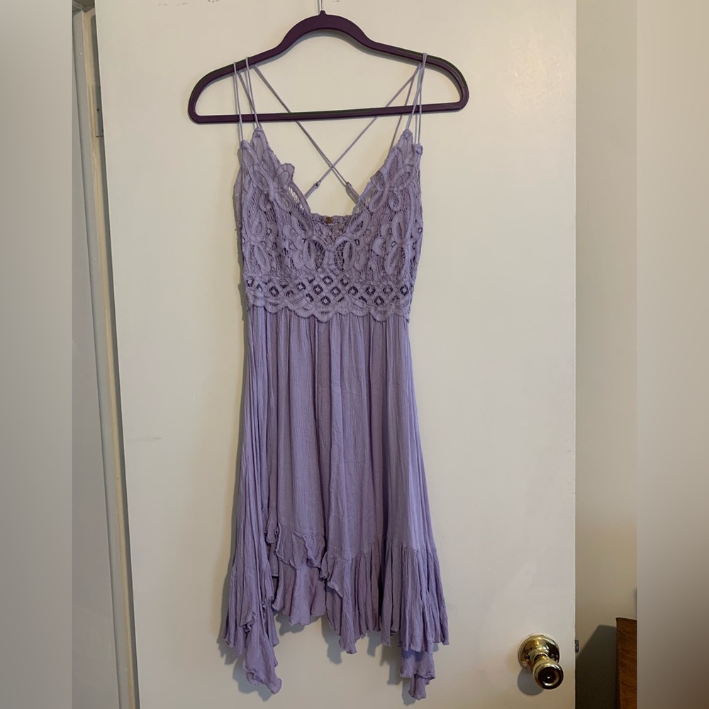 Free People One Adella Mini Slip dress